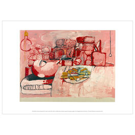 Philip Guston Painting, Smoking, Eating poster